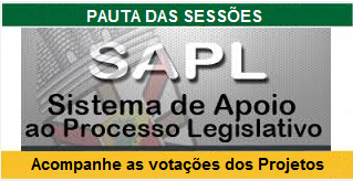 Pauta das Sessões